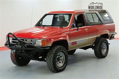 Rare 1986 Toyota 4runner Vintage Suv Convertible 4x4 80s Cars For Sale