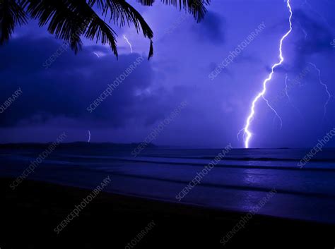 Tropical Lightning Stock Image F0343930 Science Photo Library