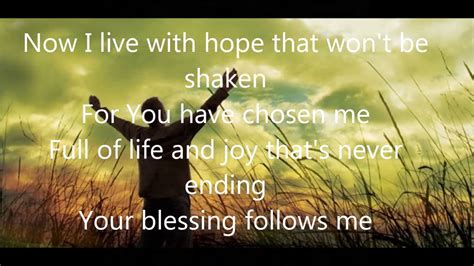 For example if you have a good family, friends, food, lovely home and/or a great job, you could say i am blessed. I am Blessed - Newday Worship - YouTube