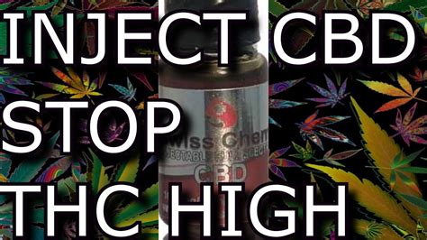 Maybe you would like to learn more about one of these? how to INSTANTLY STOP a THC (weed/marijuana) HIGH | Injectable CBD Review/Effects - MED PODD