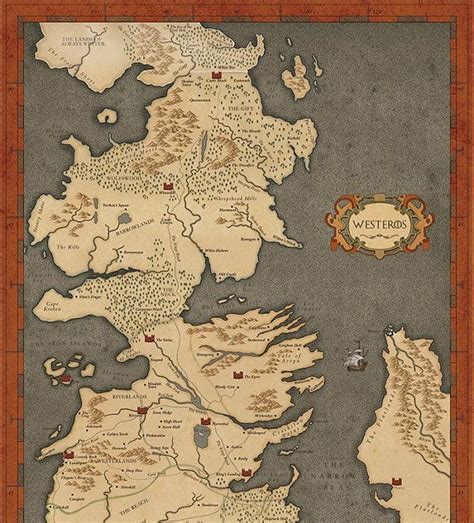 Old Map Of Westeros Maps Of The World