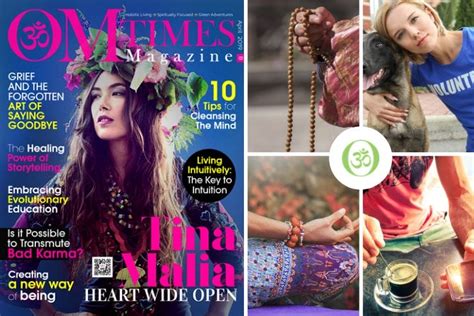 Omtimes Magazine April B 2019 Edition With Tina Malia