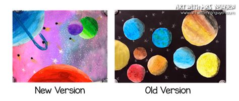 Oil Pastel Planets and Composition | Oil pastel, Oil pastel art, Art for kids