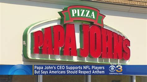 Papa Johns Apologizes For Criticizing Nfl Anthem Protests Youtube