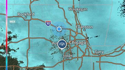 Chicago Radar Track The Snow As It Moves Across The Area With Live
