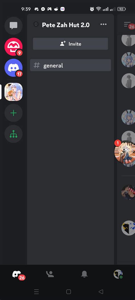 I Opened My Discord App On My Android And Found All The Servers I
