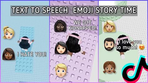 Text To Speech Roblox Emoji Groupchat Stories Peachyprincess Youtube