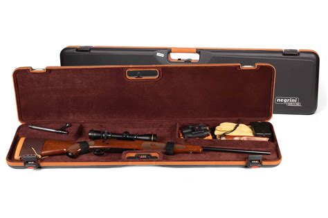 Negrini Deluxe Compact Bolt Action Rifle Case For Travel