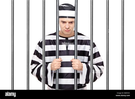 Man behind bars hi-res stock photography and images - Alamy
