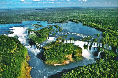 The western hemisphere contains only two landlocked countries: PARAGUAY: The stunning Iguazu Falls. Bordering Brazil ...