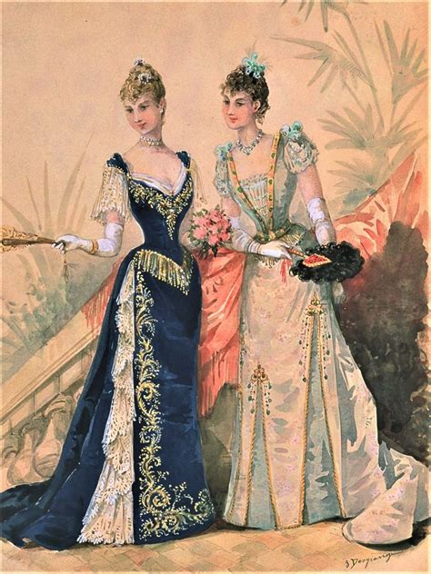 La Mode Illustree 1892 Historical Fashion Fashion 1890s Fashion