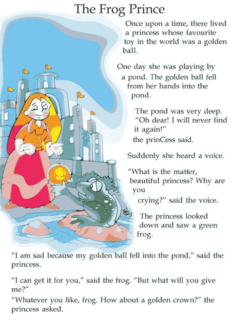 Grade 2 Reading Lesson 12 Fairy Tales Frog Prince English Stories For