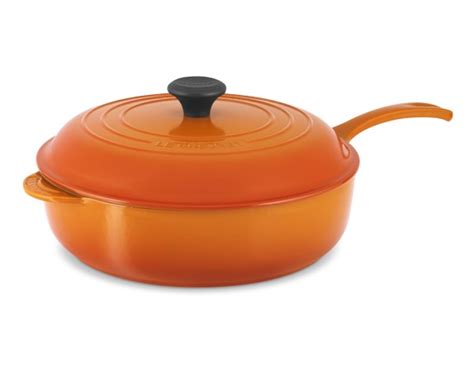 Check out top brands on ebay. Le Creuset Signature Cast-Iron Deep Saute Pan, 4 1/4-Qt ...