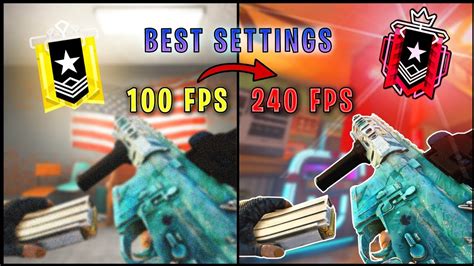 Best Graphic And Color Settings For Rainbow Six Siege Youtube