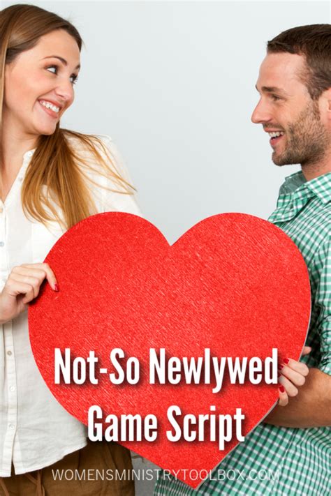 Not So Newlywed Game Script Womens Ministry Toolbox Valentines Games For Couples Question
