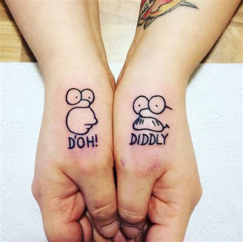 This Simpsons Tattoo Looks Minimalist But Is Actually An Insane