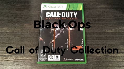 Call Of Duty Black Ops Collection Xbox 360 Unboxing Youtube