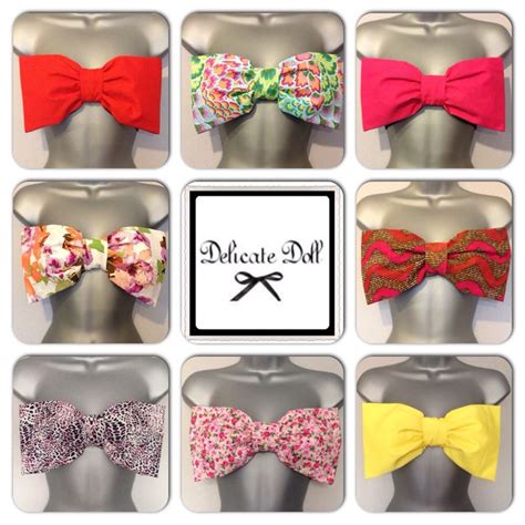 Bow Bandeaus Perfect For Your Summer Holidays Bow Bandeau Bows