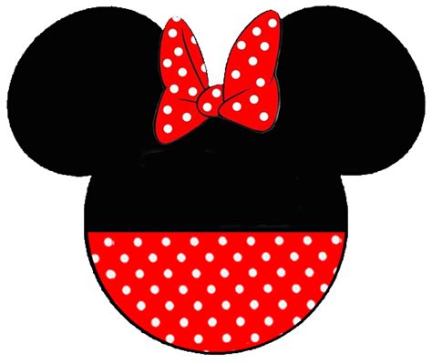 Minnie Mouse Head Cut Out Clipart Best