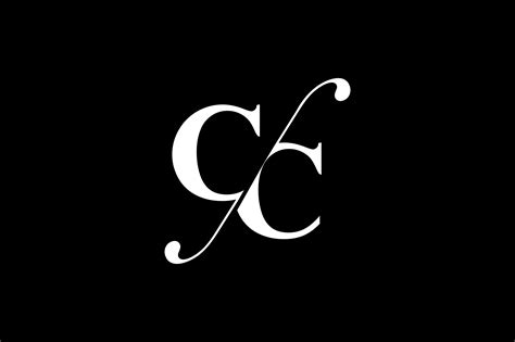 Cc Monogram Logo Design By Vectorseller