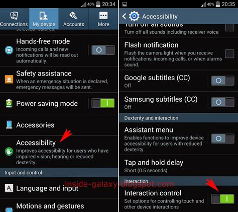 Inside Galaxy Samsung Galaxy S4 How To Enable And Use Interaction