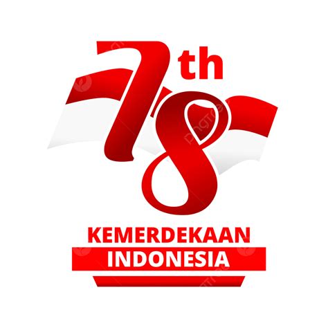 Logo 78 Tahun Indonesia Merdeka Vektor Logo Kemerdekaan Indonesia