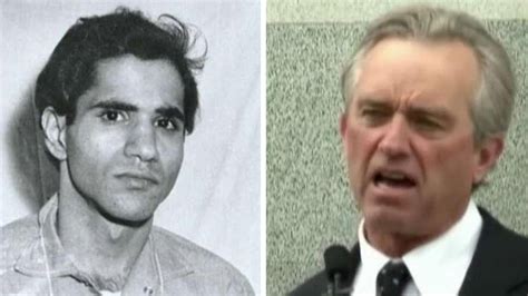 Robert F Kennedy Jr Says Hes Not Convinced Sirhan Sirhan Killed His