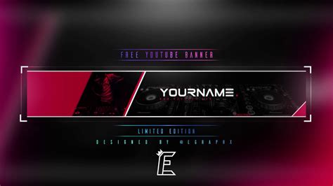 Free Youtube Music Banner Template Youtube