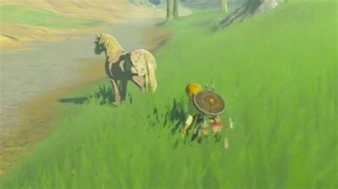 Legend Of Zelda Breath Of The Wild Taming Wild Horses Ign Video