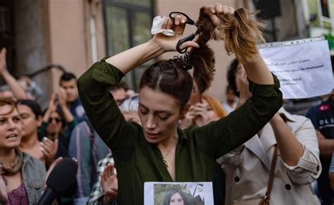 Why Iranian Women Are Cutting Their Hair And Burning Their Headscarves