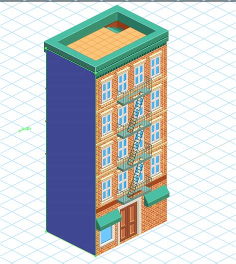 How To Create A Detailed Isometric Building In Adobe Illustrator