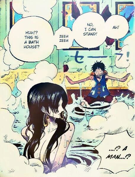 One Piece Boa Hancock And Luffy First Meeting By Perladellanotte On