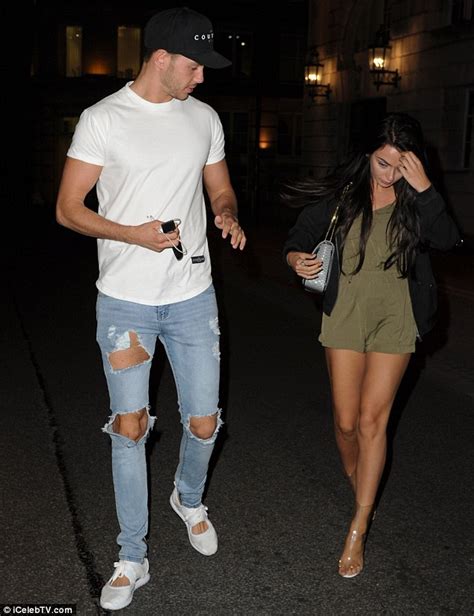Love Islands Kady Mcdermott In Tiny Playsuit In Manchester Daily
