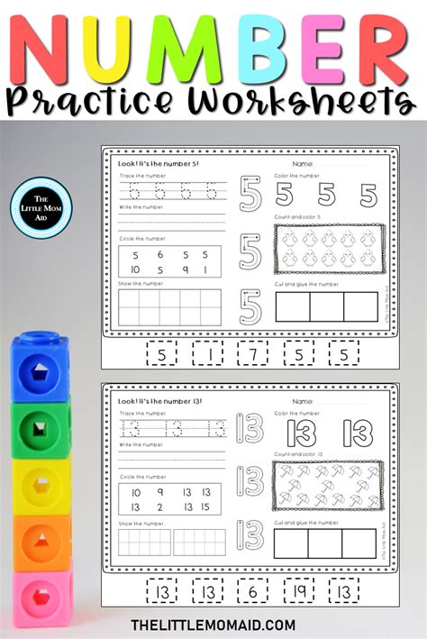 Number Sense Activity For Pre K And Kindergarten In 2021 Math Lessons