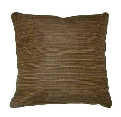 Large square rectangular pouf floor seat pillow outdoor chair pad home tatami big linen floor cushion indoor window pillows. Throw Pillow Indoor/Outdoor 17" Square Sunbrella Stripe