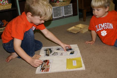 Montessori Pre Reading Activities