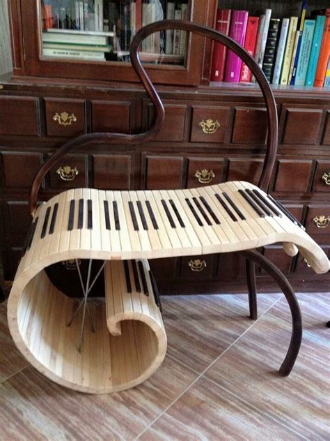 Browse a wide selection of accent chairs and living room chairs, including oversized armchairs, club chairs and wingback chair options in every color and material. - Music Piano Chair - … | Music furniture, Music decor ...