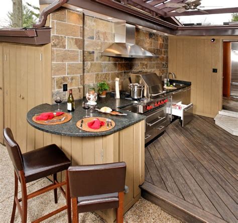 Kitchen Incredible Outdoor Kitchen Ideas Extra Charming For Backyard