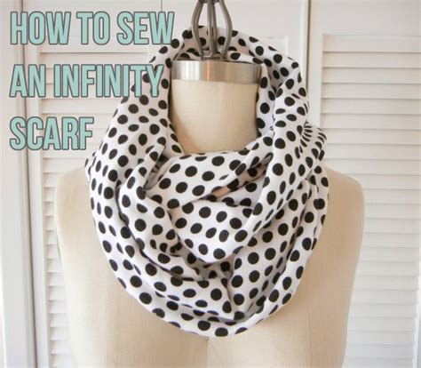Easy Infinity Scarf Sewing 101 With Images Diy Infinity Scarf