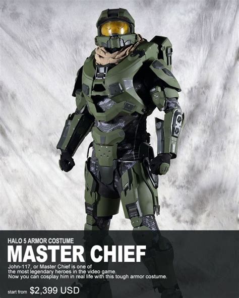 Wearable Superhero Full Body Armor Master Chief Master Chief Armor