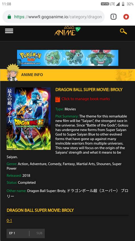 Action, animation, science fiction, production company: Where can I watch the movie Dragon Ball Super: Broly in ...