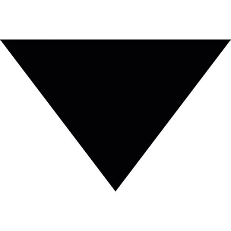 Flèche Triangle Noir Vers Le Bas Télécharger Icons Gratuitement