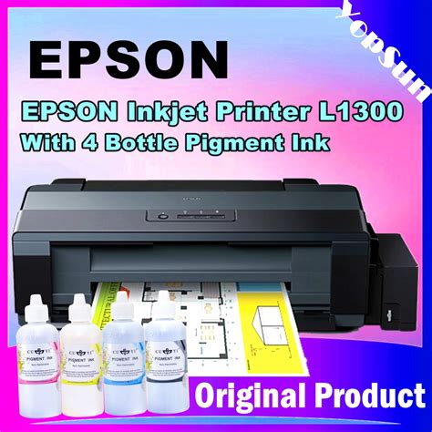 Epson L1300 A3 Size Ink Tank Printer With Pigment Ink Shopee Philippines