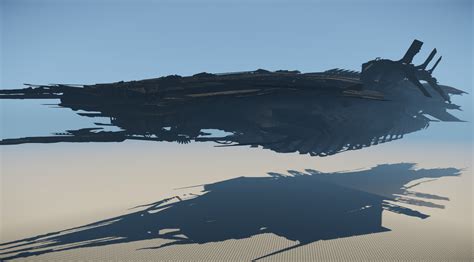 Vanduul Hunter Destroyer Alien Ships Star Citizen Base