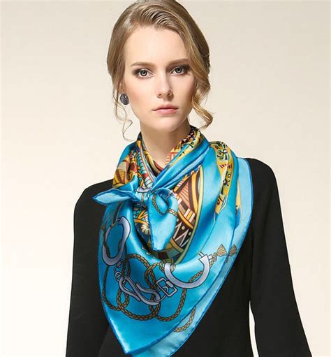 Great Silk Scarf Outfit Idea Stylish And Right On Trend Love The