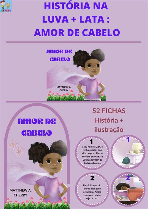 Atividade Amor De Cabelo Educação Infantil