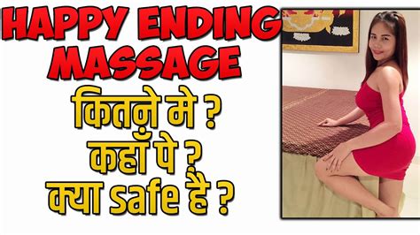 Happy Ending Massage Thai Healing Service Massage Details Thailand Youtube