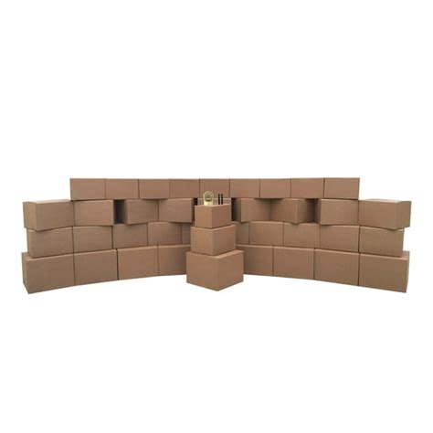 Uboxes Moving Boxes 3 Room Economy Kit 40 Boxes And Packing Supplies