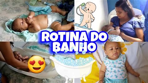 rotina do banho do bebÊ dalila vizitação youtube