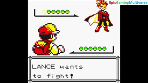 Ash Vs Lance The Member Of The Kanto Region S Elite Four In A Pokemon Yellow Pokemon Battle